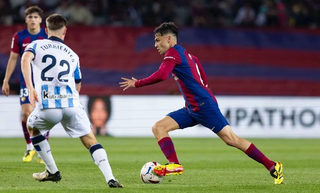 FC Barcelona - Real Sociedad, el partido de la liga EA Sports, en imágenes