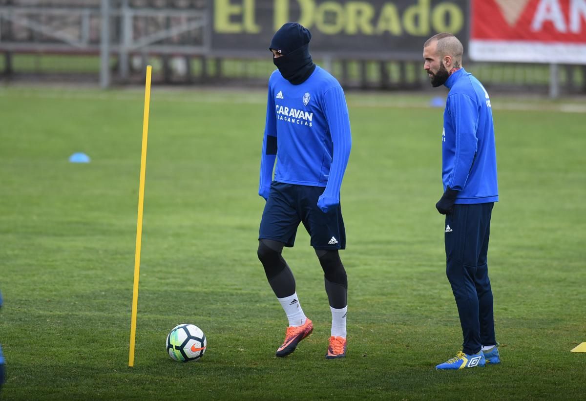 Entranamiento del Real Zaragoza (6-2-2018)