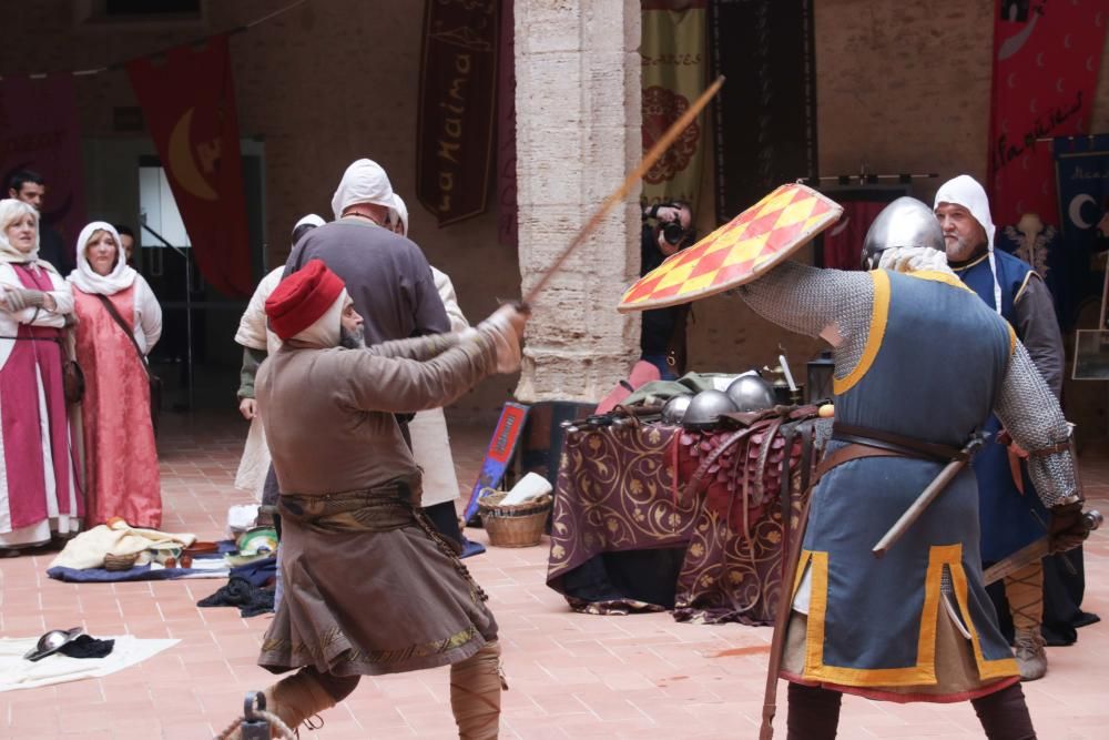 Recreación histórica en Alaquàs por los 40 años de los Moros i Cristians Perolers.