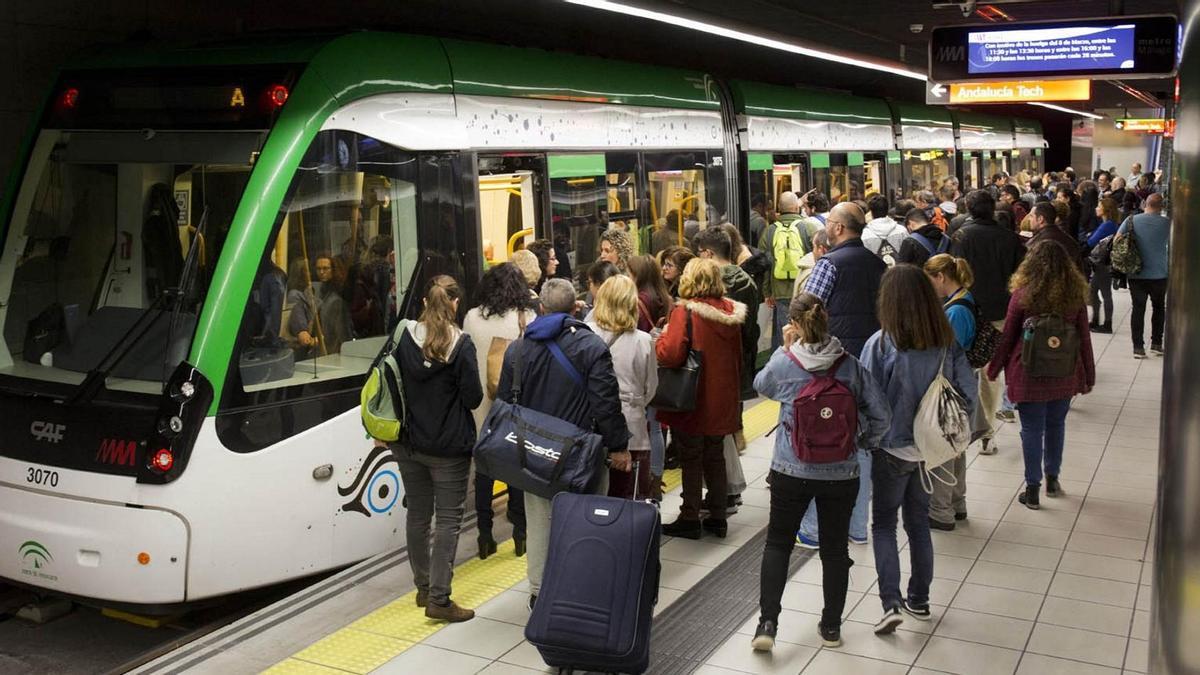 Metro de Málaga en una imagen de archivo.