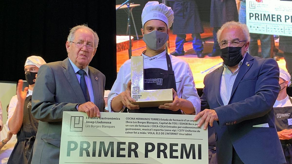 Guillem García guanya el ‘masterchef’ d’alumnes catalans de cuina