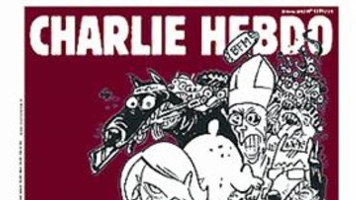 La portada de 'Charlie Hebdo'.