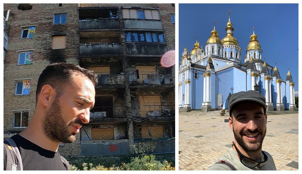 Imágenes de Nacho Llopis captadas en el país atacado por la Rusia de Putin.
