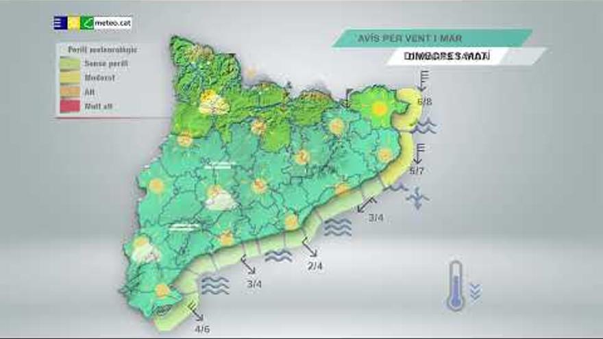 Protecció Civil activa l’alerta del pla Ventcat per vent fort al Solsonès, la Cerdanya, l&#039;Alt Urgell i el Berguedà