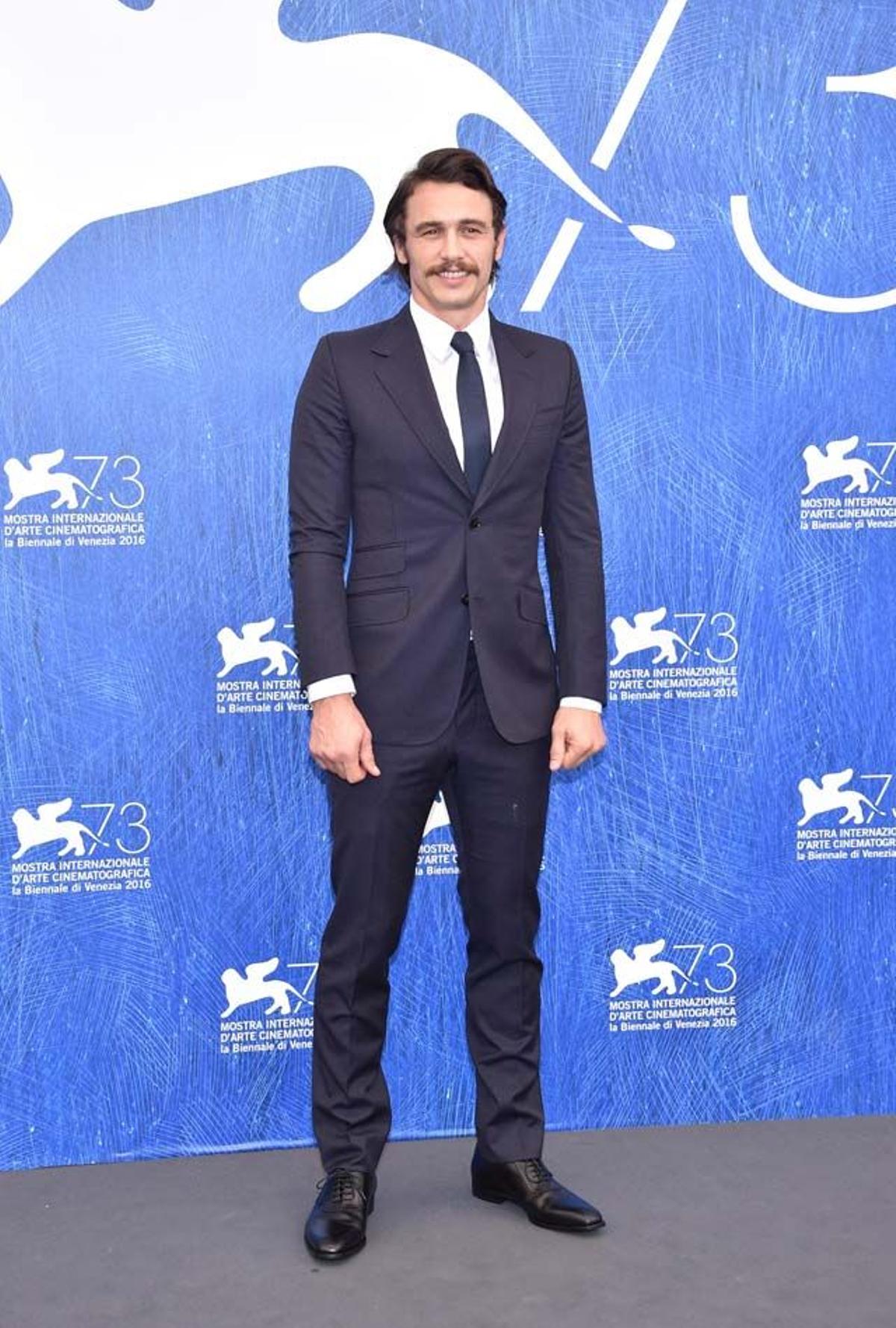 James Franco en el Festival de Venecia.