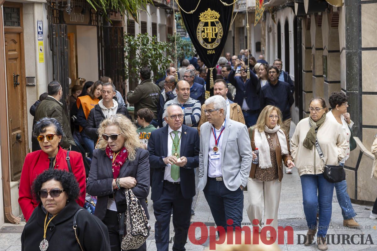 Cofradías y Hermandades de Semana Santa Peregrinan a Caravaca