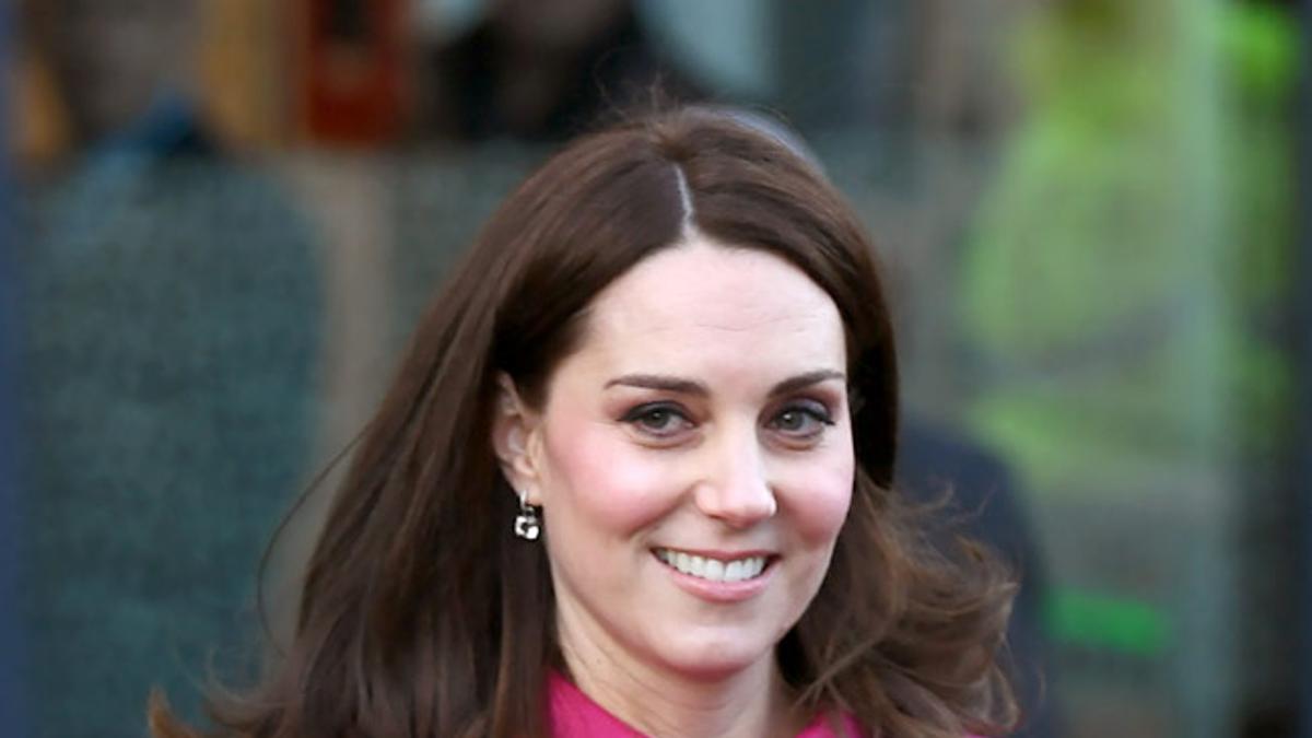 Kate Middleton y su abrigo más llamativo