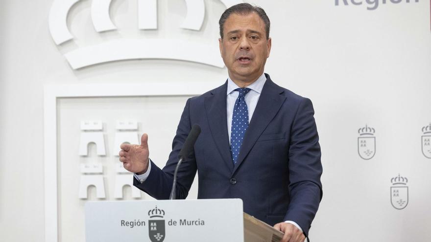 Marcos Ortuño, potavoz del Gobierno regional.