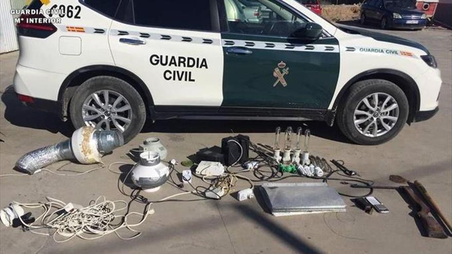 Un taller de vehículos servía de tapadera para traficar con droga