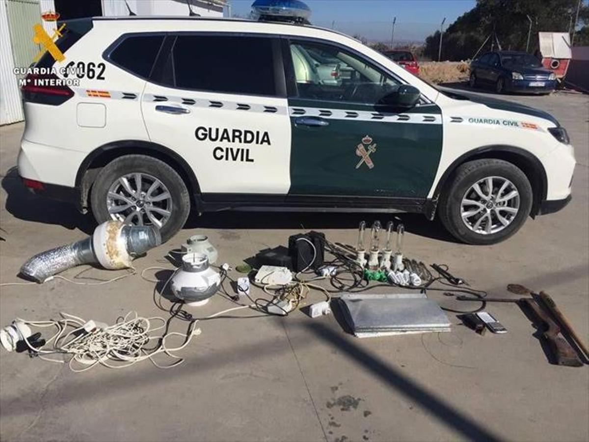 Un taller de vehículos servía de tapadera para traficar con droga