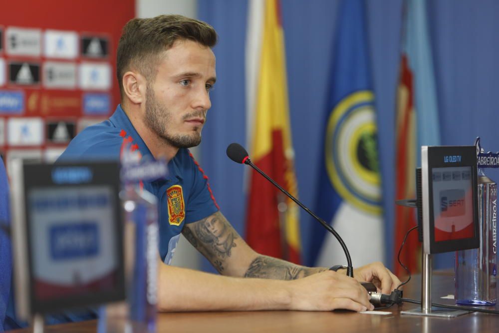 La Roja ya está en Elche y entrena hoy a puerta cerrada en el Rico Pérez