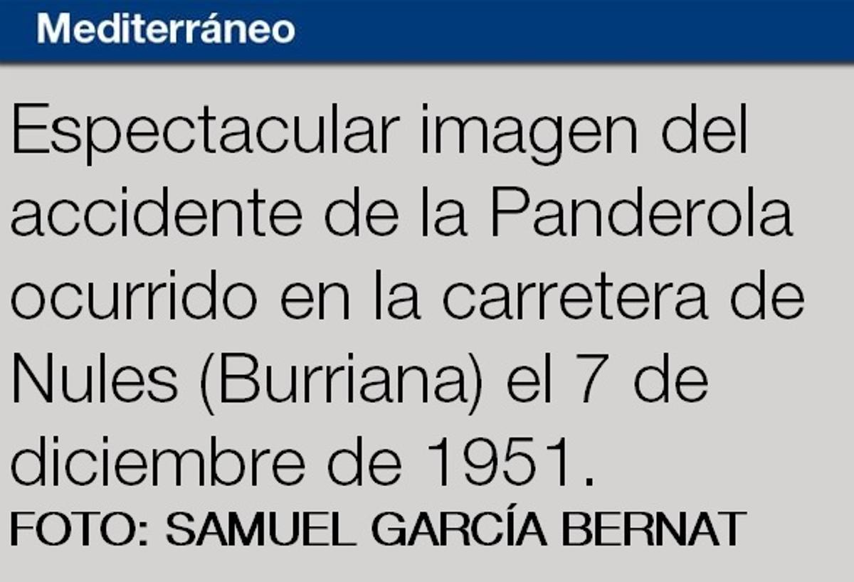 La historia de La Panderola, el tren que 'volaba' en Castellón