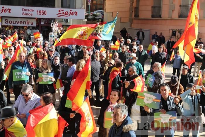 Concentración 'España existe' en Cartagena