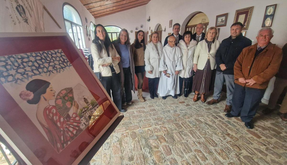 Un momento del acto celebrado en el santuario de Santo Domingo.