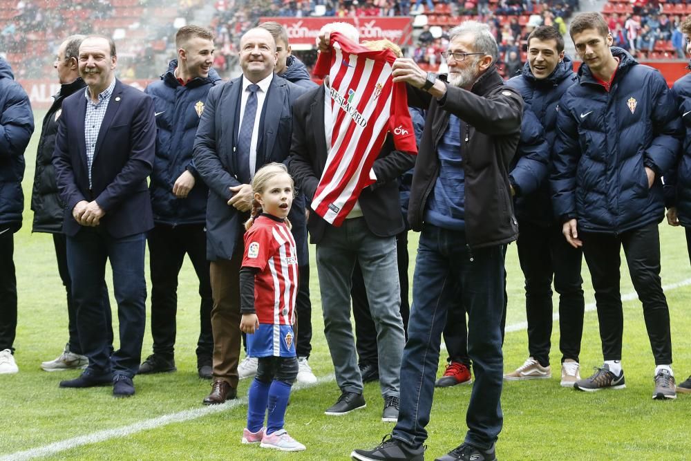 Sporting - Barclona B, en imágenes