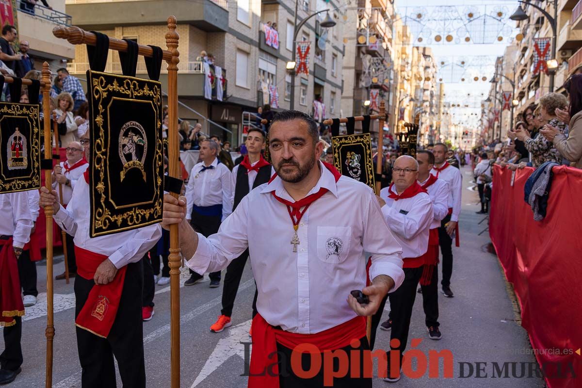 Procesión de subida a la Basílica en las Fiestas de Caravaca (Bando de los Caballos del vino)