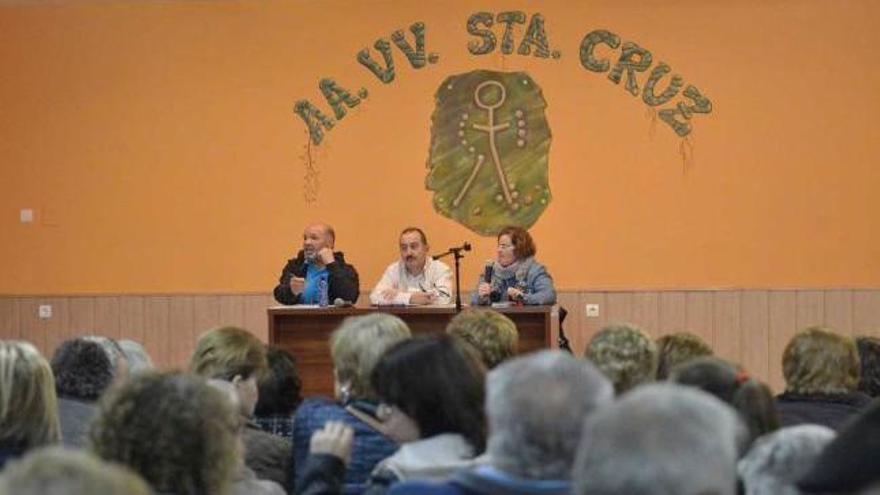 Participantes en la asamblea de socios celebrada ayer en Santa Cruz.