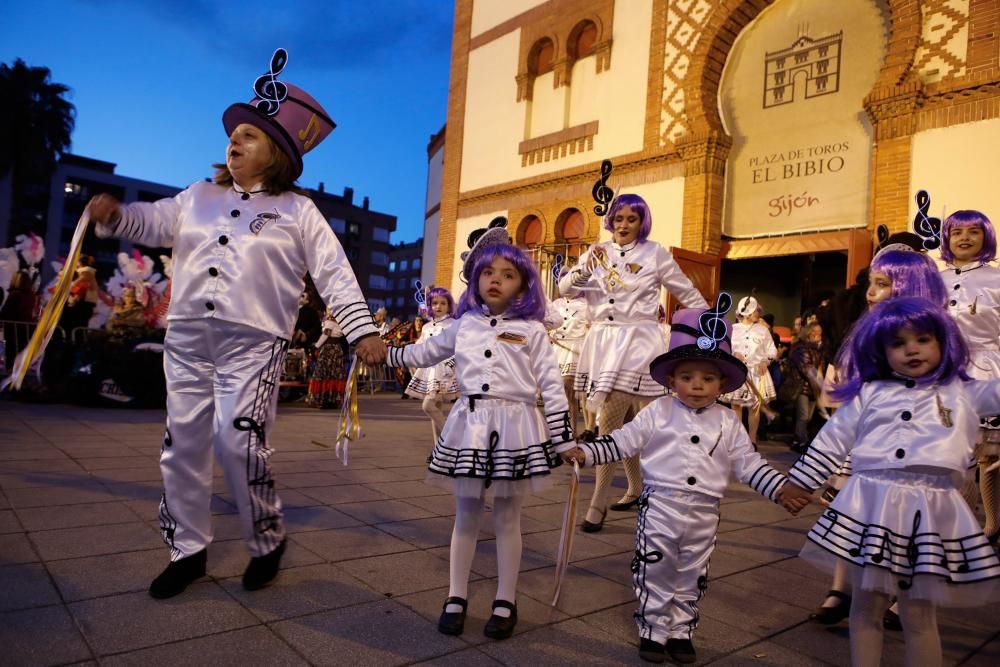 Desfile de Antroxu en Gijón