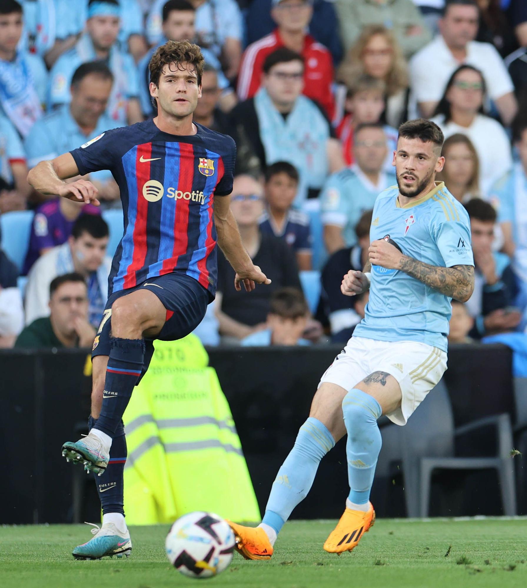 Lágrimas de felicidad en Balaídos: otro final de temporada agónico del Celta