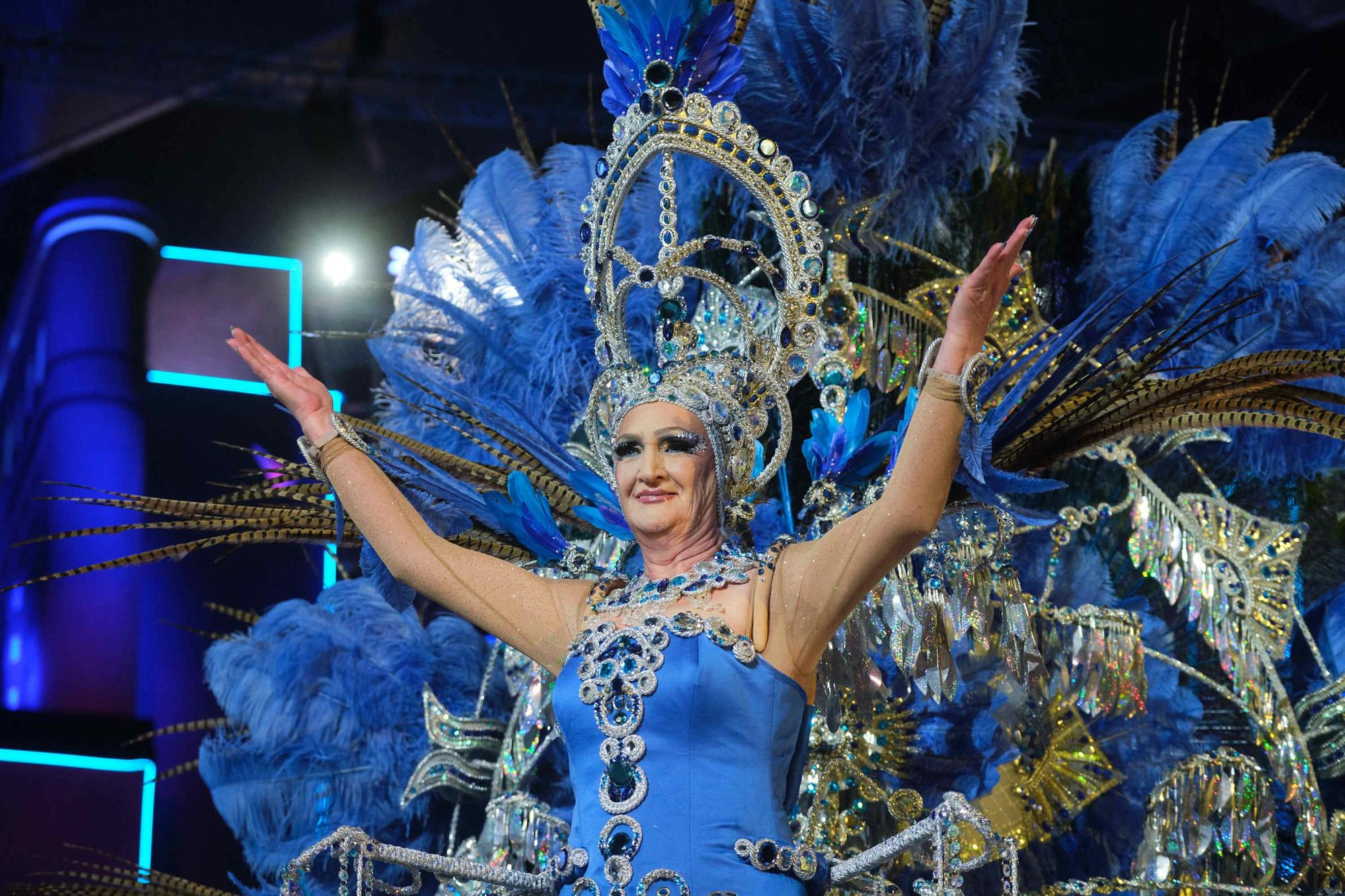 Gala de elección de la reina de los mayores del Carnaval de Santa Cruz de Tenerife 2023