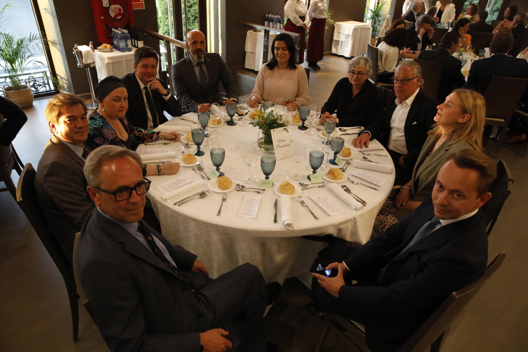 La cena del Club Rotario de Gijón, en imágenes