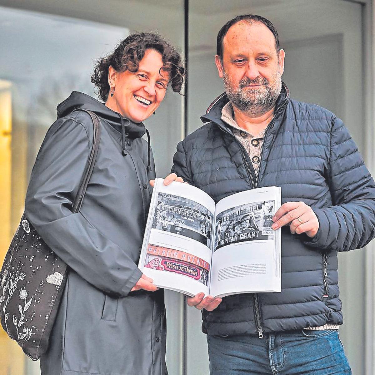 Verónica y Tomeu Vidal, autores de Palma, ciutat de cinemes