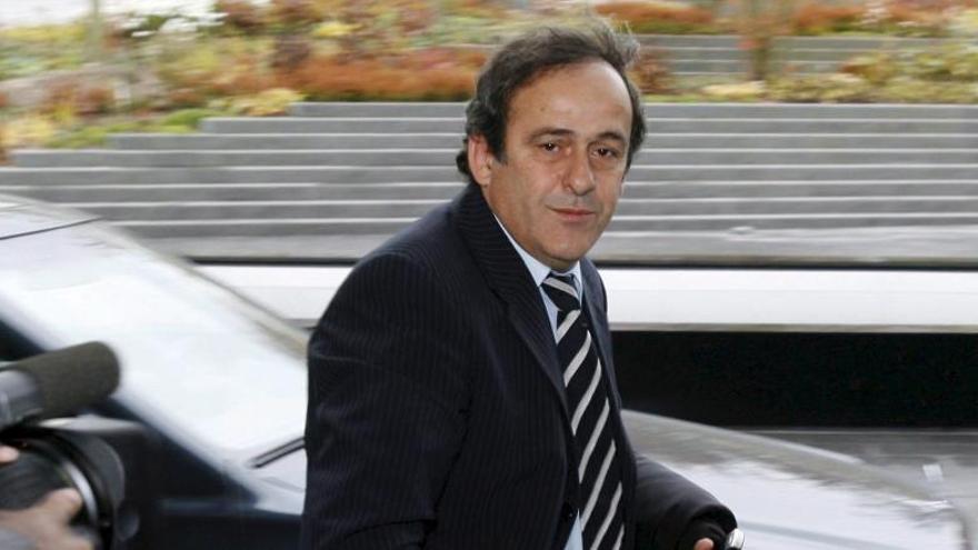 Michel Platini, presidente de la UEFA.