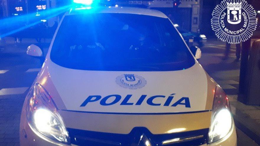 Un coche de la Policía Municipal de Madrid.