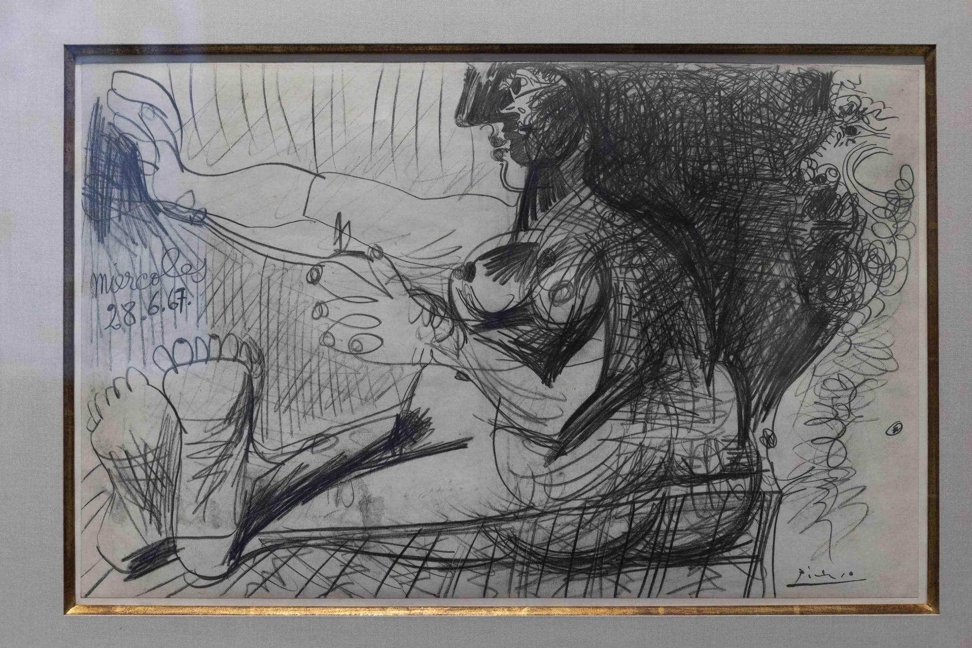 Picasso y la modelo