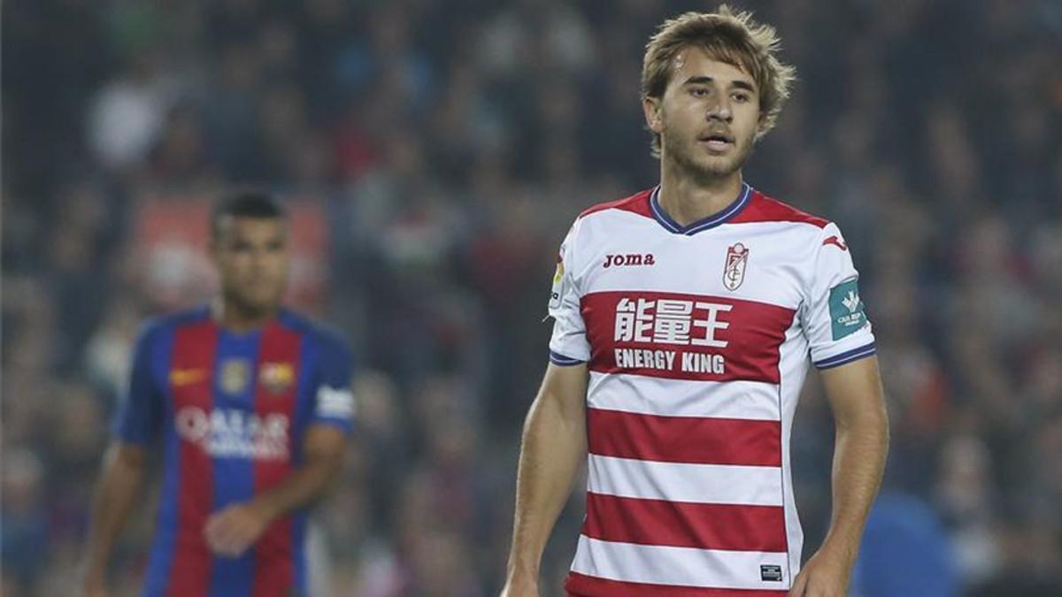 Sergi Samper quiere acabar la temporada en el Granada