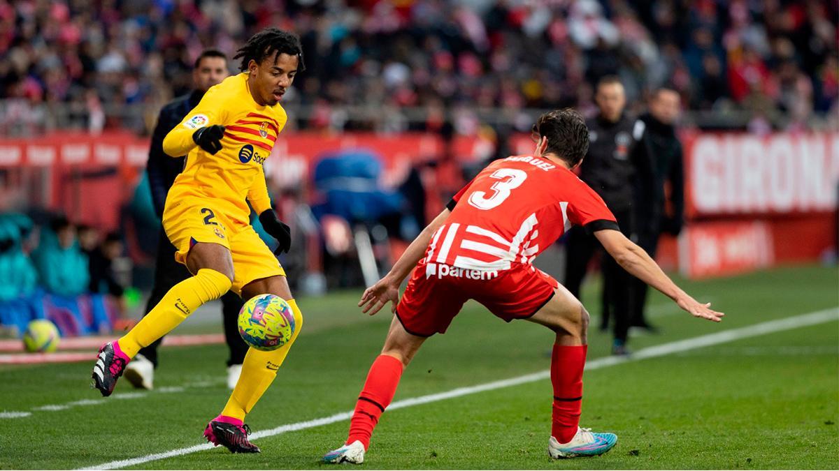 El 1x1 del Barça, al descanso en Girona