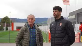 "Gerardina" en Mareo para el Sporting: así fue la visita del expreparador físico roijblanco a la plantilla en una semana clave