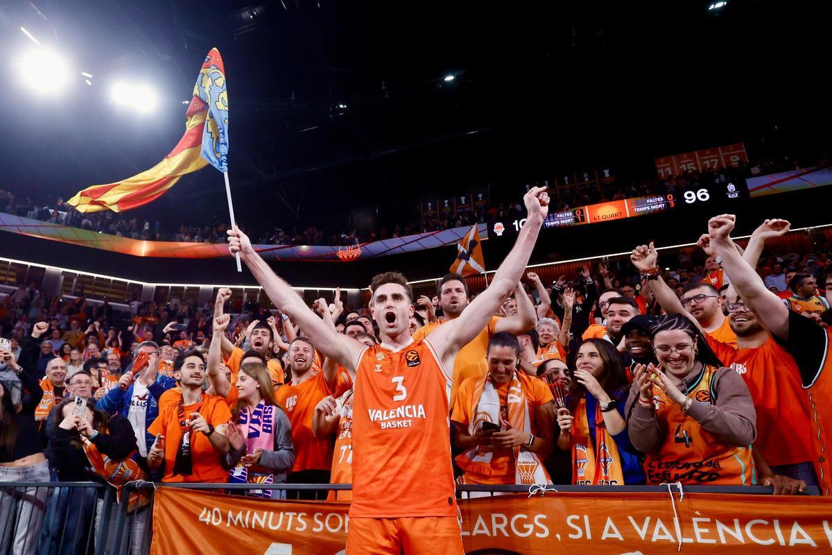 Todas las fotos del Valencia Basket - Olimpia Milano en el Roig Arena