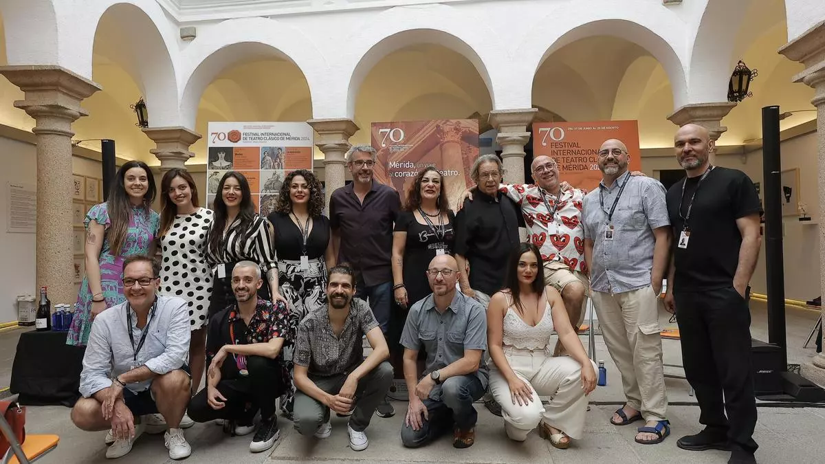 La risa y la reflexión llegan al Festival de Teatro Clásico de Mérida de la mano de 'La aparición de Menandro'