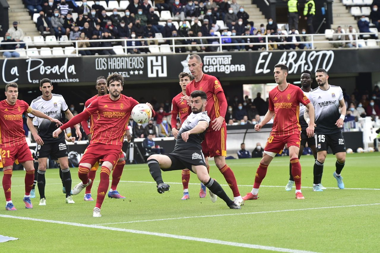 Así ha sido el partido del FC Cartagena contra el Zaragoza