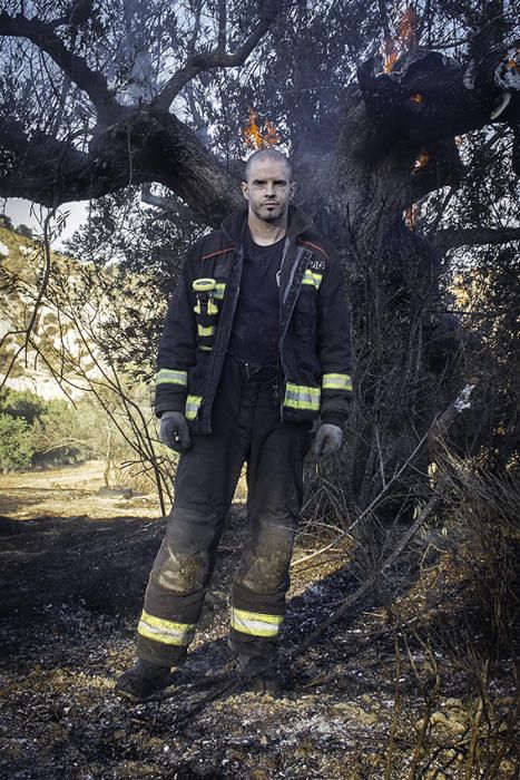 Exposición del bombero Manuel Zamora