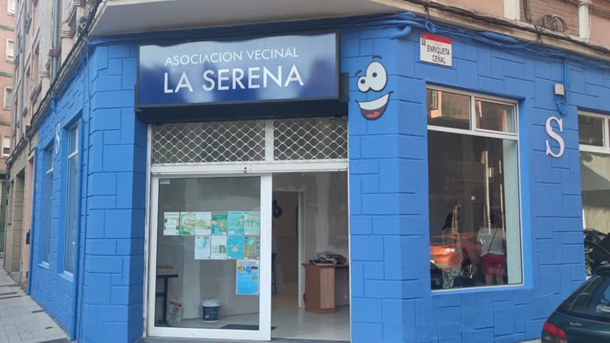 La sede de la asociación vecinal La Serena.
