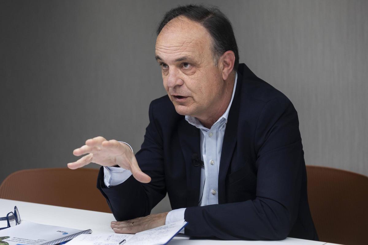 José Claramonte, director general de Facsa durante la entrevista.