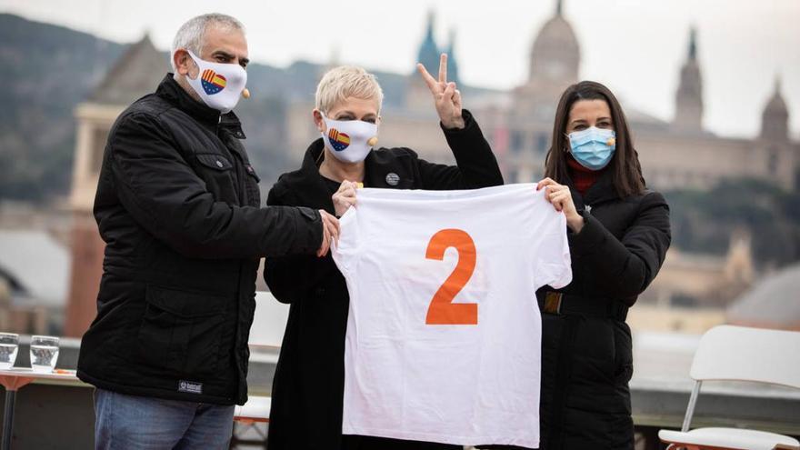 Carlos Carrizosa, Anna Grau i Inés Arrimadas