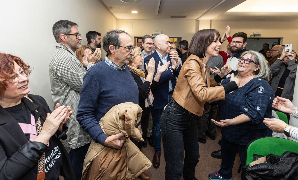 Diana Morant se "estrena" en Alicante