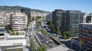 BCN estudia convertir en un passeig el tram sense cobrir de la Ronda del Mig