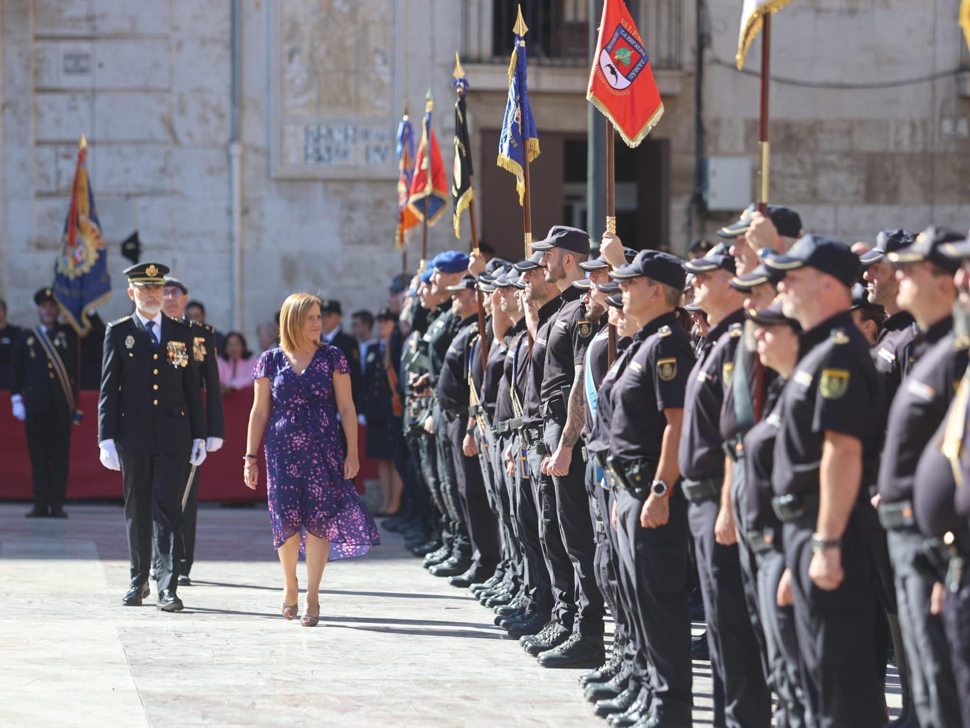 La Policía Nacional de Valencia celebra el Día de los Santos Ángeles Custodios