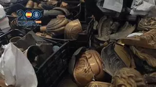 La Policía sobre el saqueo en el cementerio de Torrero: "Entre 5 y 10 objetos devueltos cada día"