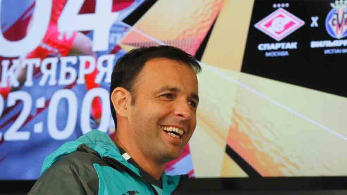 Calleja, entrenador del Villarreal