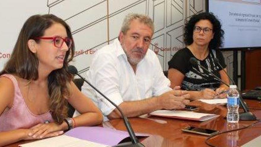 Gloria Santiago, Gonzalo Juan Ferragut y Sonia Pérez Hernando.