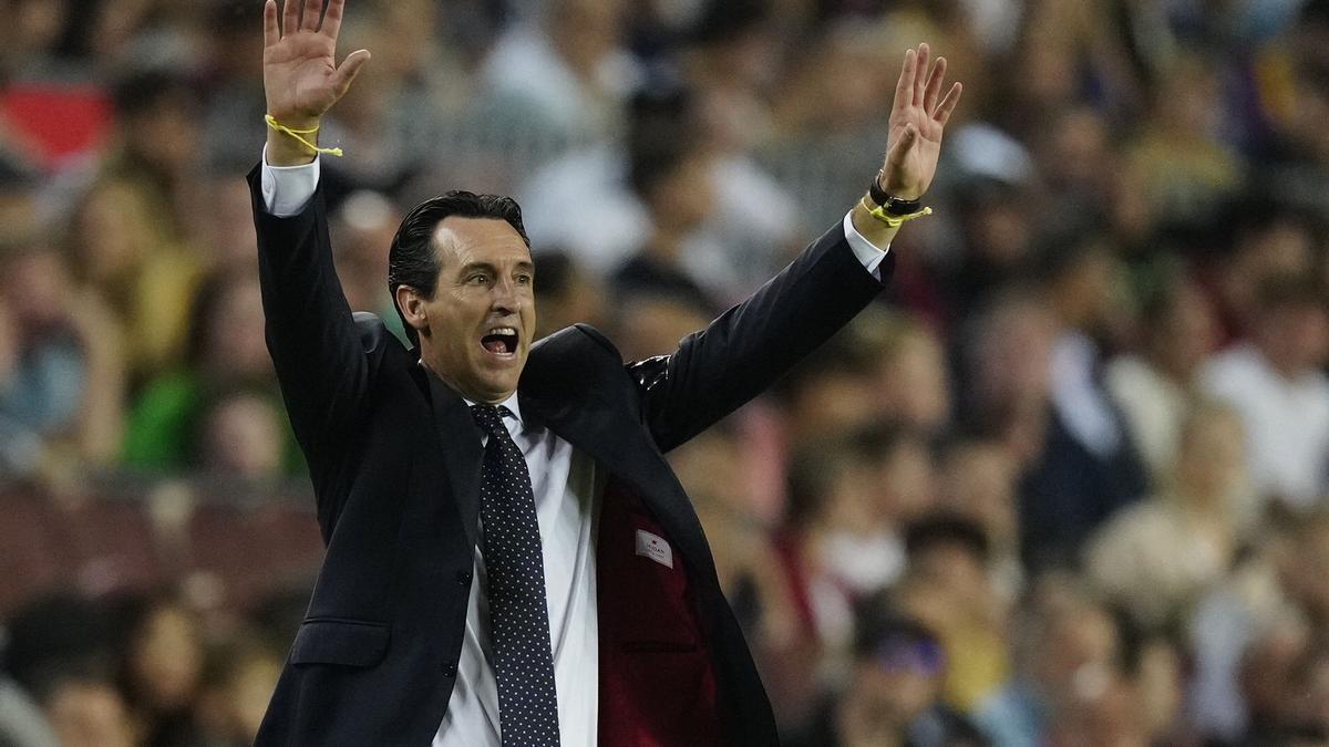 Unai Emery, imagen de archivo.