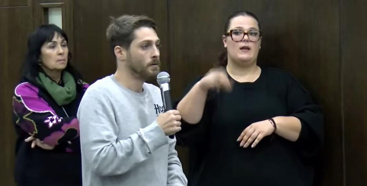 Pepe Forés, al intervenir en el pleno.