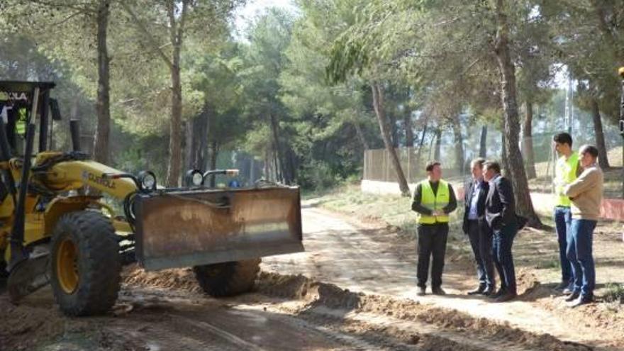 Obras en l&#039;Assagador Font Freda de Ontinyent