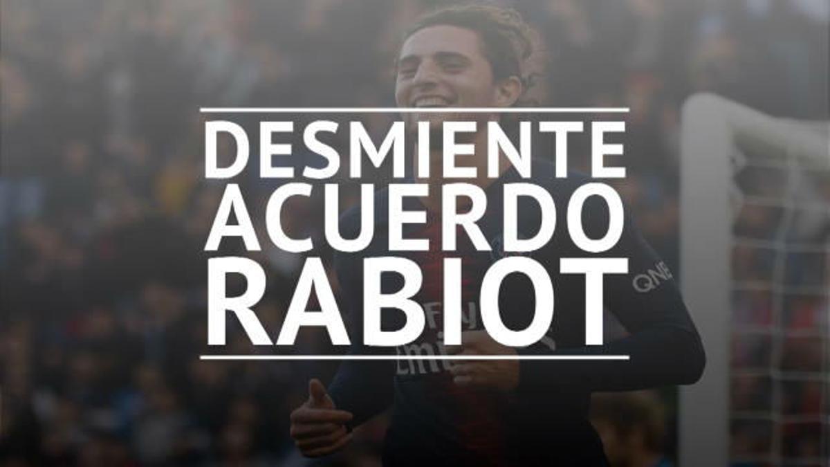 El Barcelona desmiente que haya acuerdo con Rabiot