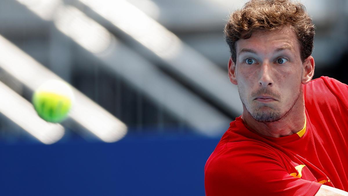 Pablo Carreño disputa la semifinal ante el ruso Khachanov.